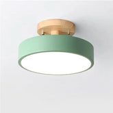 Luminária Led Estilo Nórdico Redondo Plafon de Teto - Ilumine Sua Casa com Design Sofisticado - Minha loja