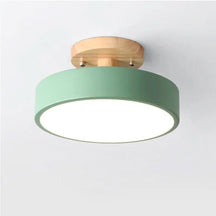 Luminária Led Estilo Nórdico Redondo Plafon de Teto - Ilumine Sua Casa com Design Sofisticado - Minha loja