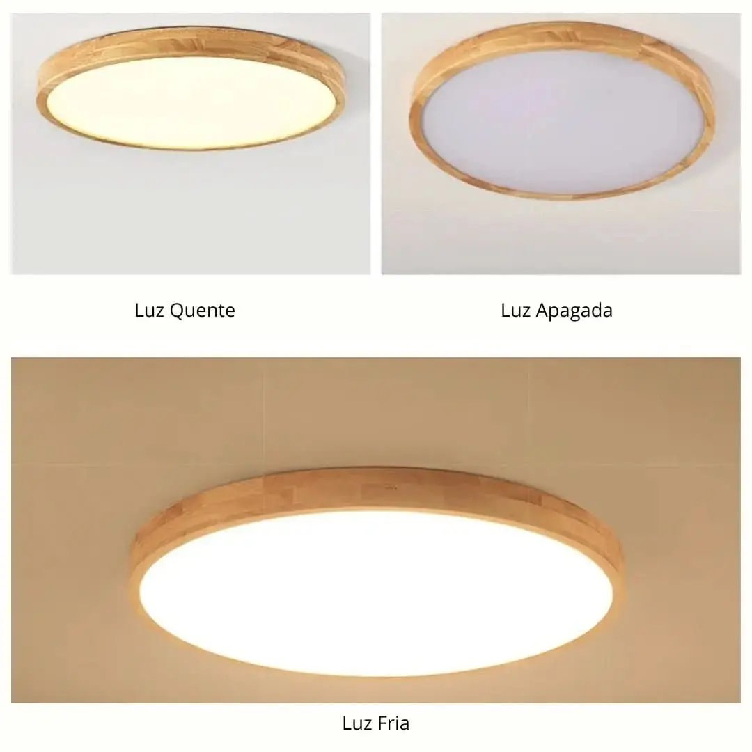 Moderne runde LED-Deckenleuchte – Erhellen Sie Ihr Zimmer mit Eleganz – Mein Shop