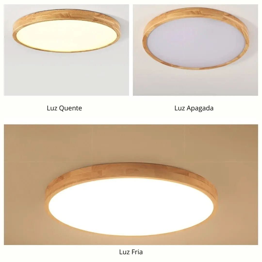 Luminária Led Redondo Moderno Plafon de Teto - Ilumine Seu Ambiente com Elegância - Minha loja
