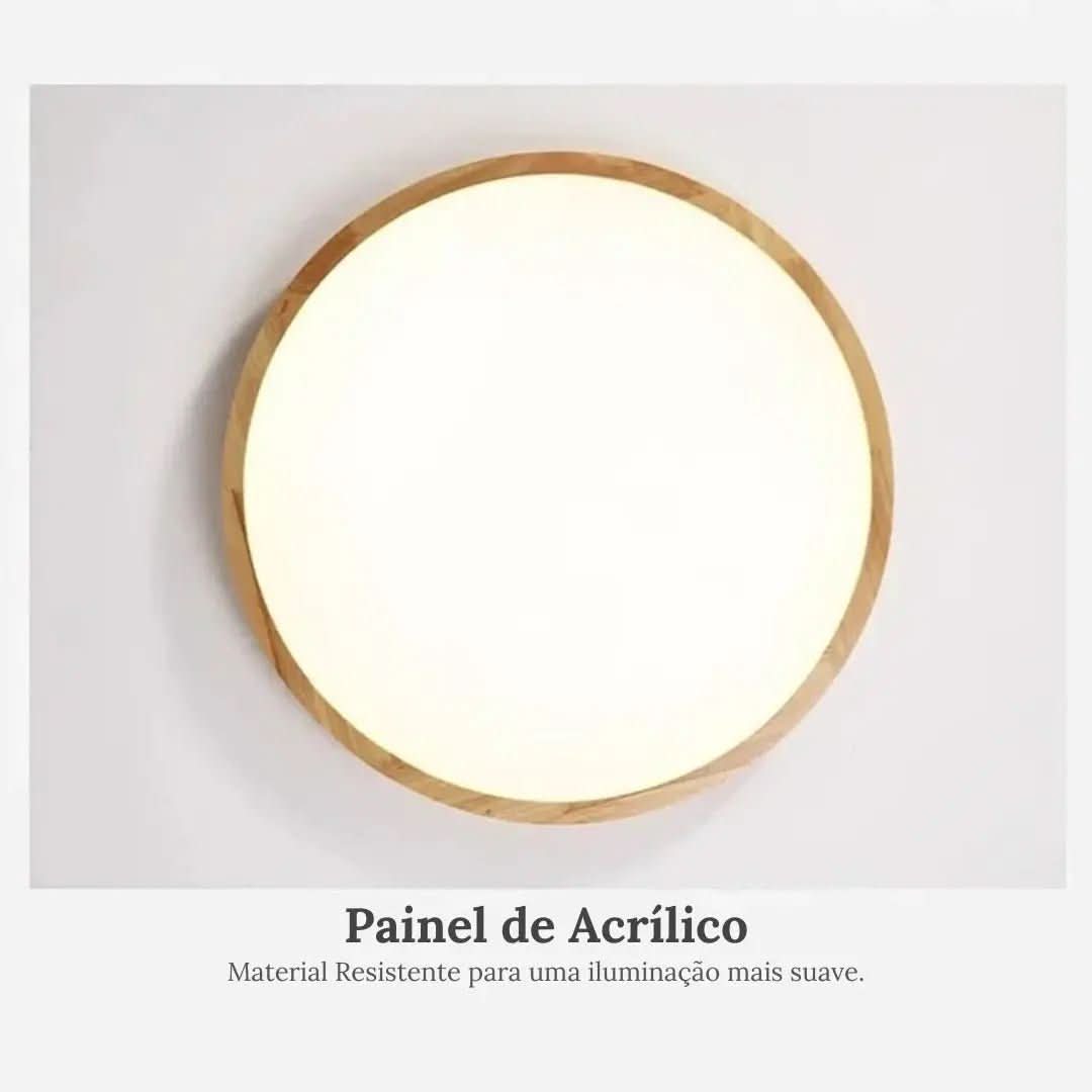 Luminária Led Redondo Moderno Plafon de Teto - Ilumine Seu Ambiente com Elegância - Minha loja