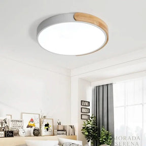Plafon Led Sobrepor Luminária de Teto Moderna - Iluminação Elegante e Eficiente - Minha loja