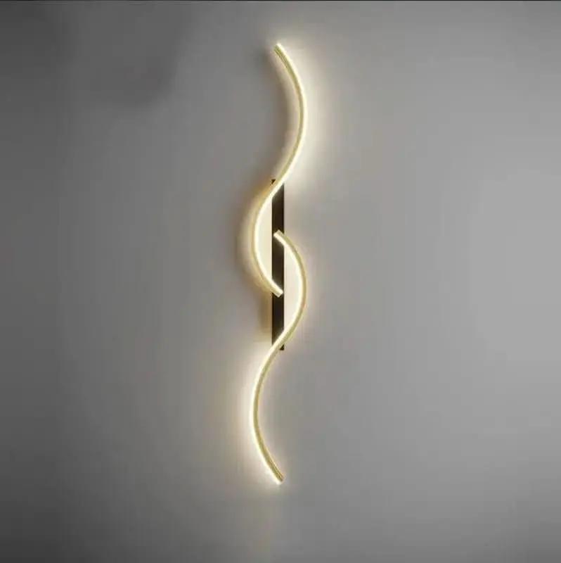 Doppelwellen-Wandleuchte für den Innenbereich – Erhellen Sie Ihren Raum mit Eleganz und Stil – Mein Shop