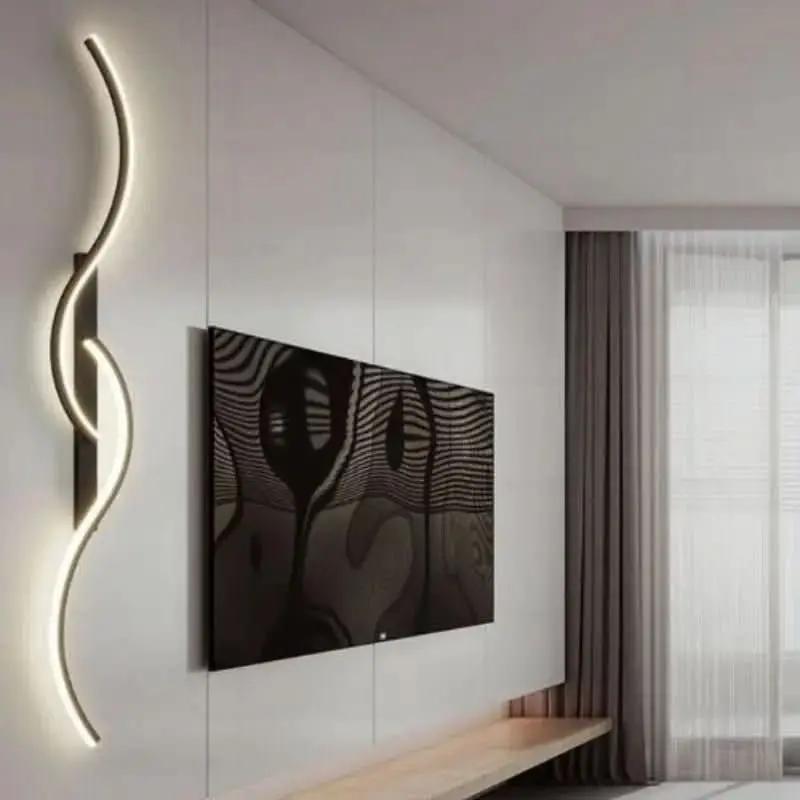 Doppelwellen-Wandleuchte für den Innenbereich – Erhellen Sie Ihren Raum mit Eleganz und Stil – Mein Shop