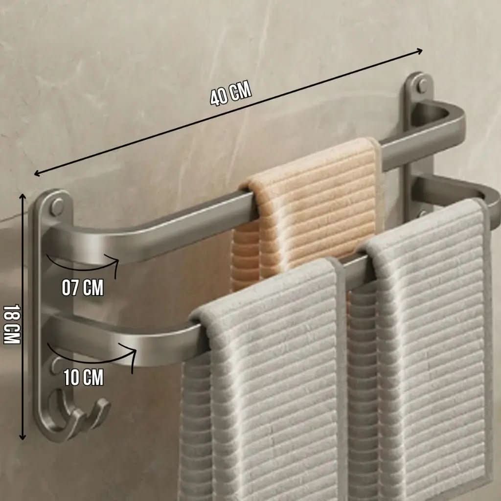 Porta Toalha para Banheiro - Praticidade e Estilo no Seu Banheiro - Minha loja