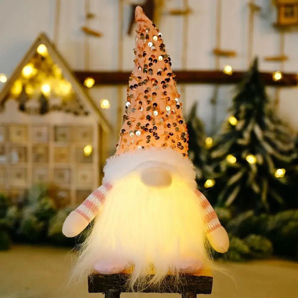 Decoração Natalina Elfos Luminosos Natal Decoração - Minha loja