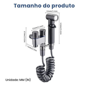 Ducha Higiênica para Banheiro - Praticidade e Conforto para Seu Banheiro - Minha loja