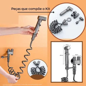Ducha Higiênica para Banheiro - Praticidade e Conforto para Seu Banheiro - Minha loja