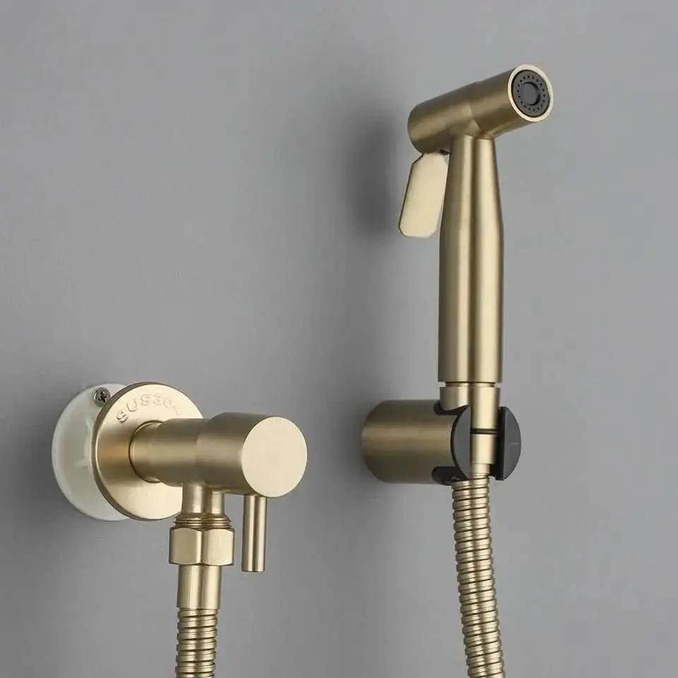 Luxuriöse goldene Hygienedusche für das Badezimmer – Eleganz und Komfort für Ihr Badezimmer – Mein Shop