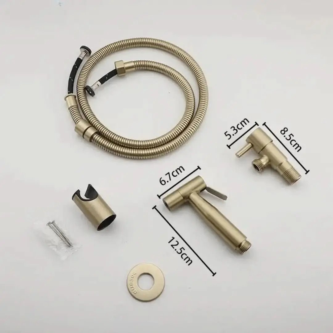 Luxuriöse goldene Hygienedusche für das Badezimmer – Eleganz und Komfort für Ihr Badezimmer – Mein Shop