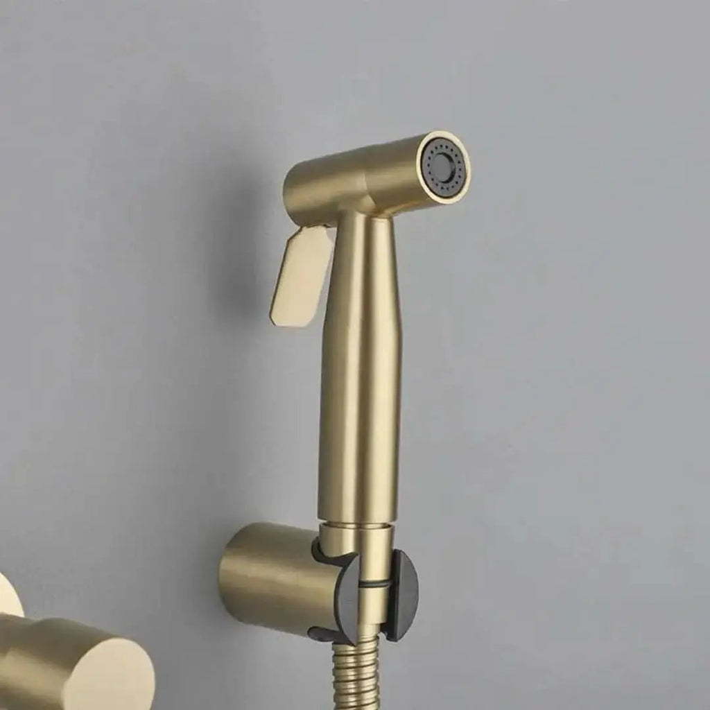 Luxuriöse goldene Hygienedusche für das Badezimmer – Eleganz und Komfort für Ihr Badezimmer – Mein Shop