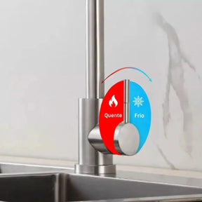 Torneira Monocomando Para Cozinha com Design Moderno e Alta Durabilidade - Minha loja