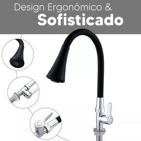 Torneira Gourmet De Parede Para Cozinha - Minha loja