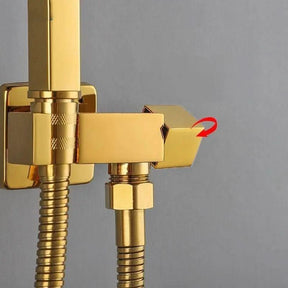 Ducha Higiênica para Banheiro Dourada - Sofisticação e Funcionalidade - Minha loja