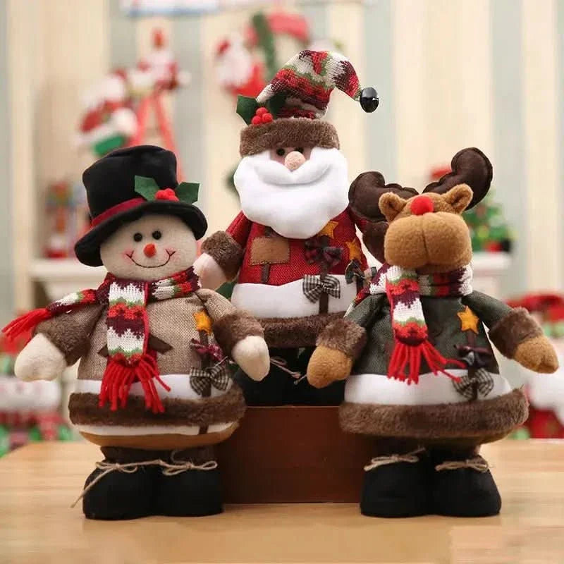 Boneco Papai Noel e Elfos para Decoração de Natal - Torne Seu Natal Mais Especial - Minha loja