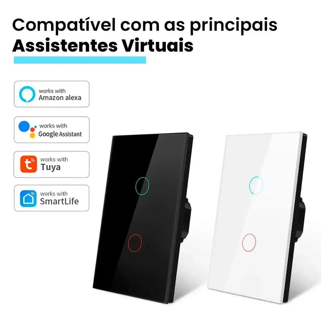 Interruptor Touch Inteligente Wifi - Minha loja
