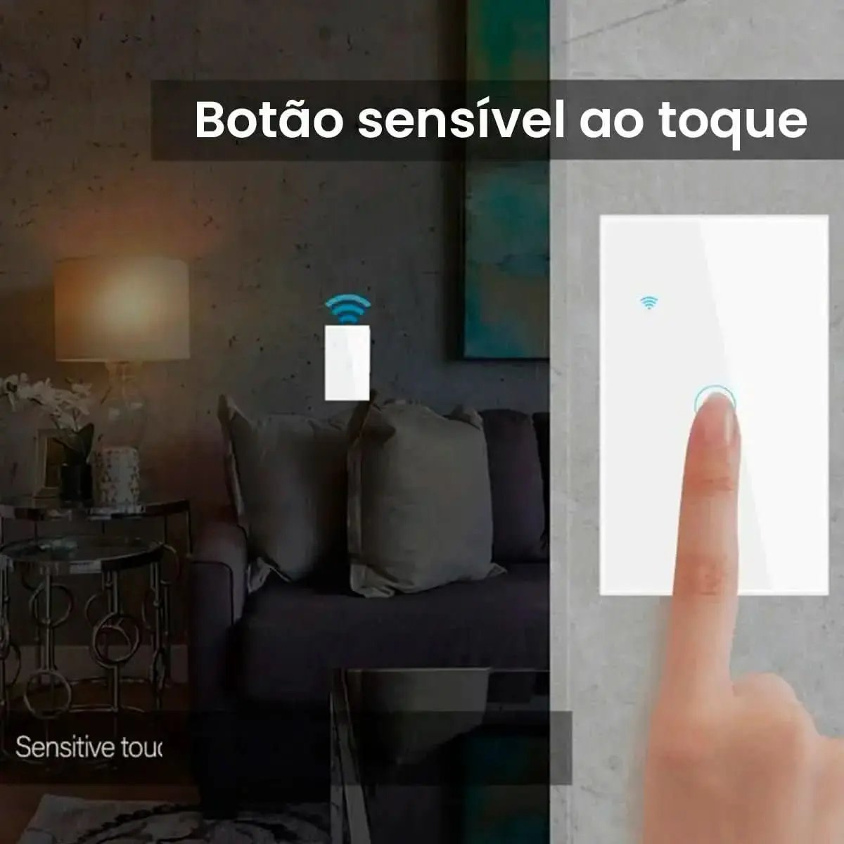 Interruptor Touch Inteligente Wifi - Minha loja