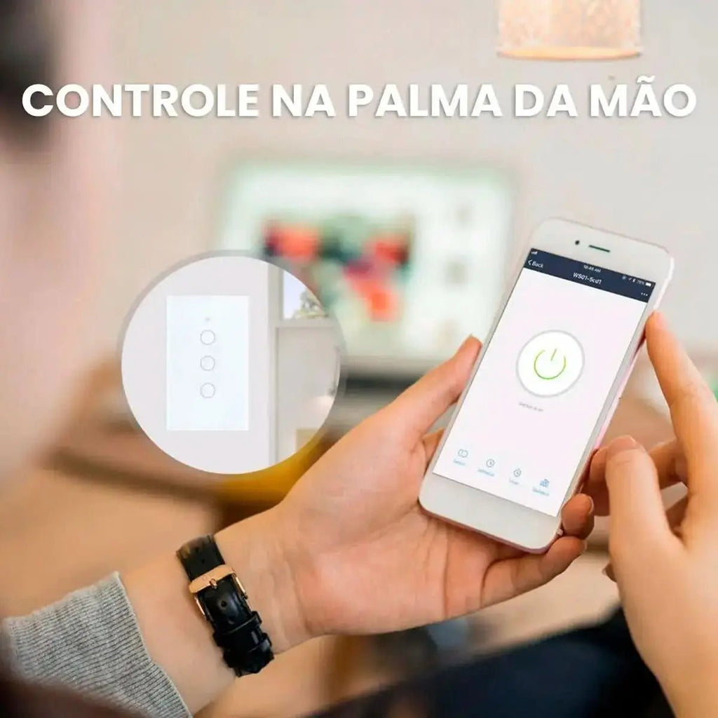 Interruptor Touch Inteligente Wifi - Minha loja