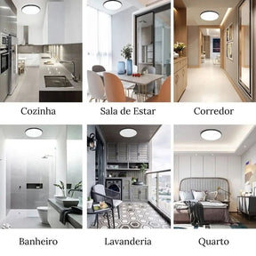 Luminária De Teto Plafon Led Sobrepor - Minha loja
