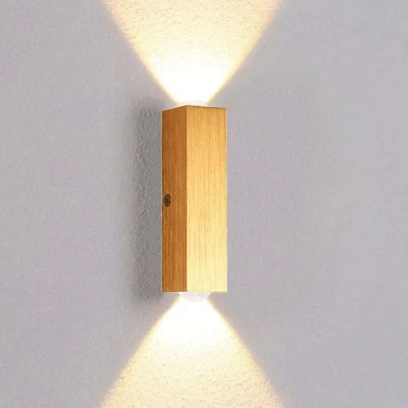 Arandela de Parede Externa Dourada - Iluminação Sofisticada para Áreas Externas - Minha loja