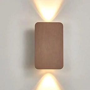 Arandela Externa De Parede Wooden - Minha loja