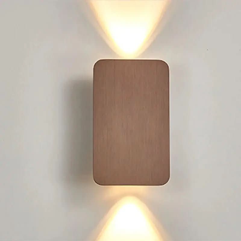 Arandela Externa De Parede Wooden - Minha loja
