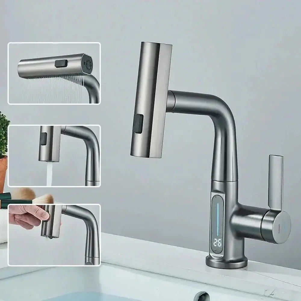 Digitaler Gourmet-Wasserhahn mit Temperatursensor - Mein Shop