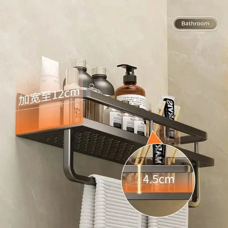 Aluminium-Badregal-Organizer, Artikelhalter – Organisation und Praktikabilität – Mein Shop