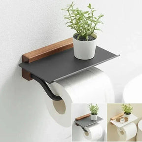 Suporte para Papel Higiênico Modelo Genova - Praticidade e Estilo para Seu Banheiro - Minha loja
