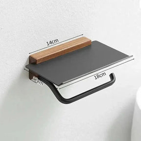 Suporte para Papel Higiênico Modelo Genova - Praticidade e Estilo para Seu Banheiro - Minha loja