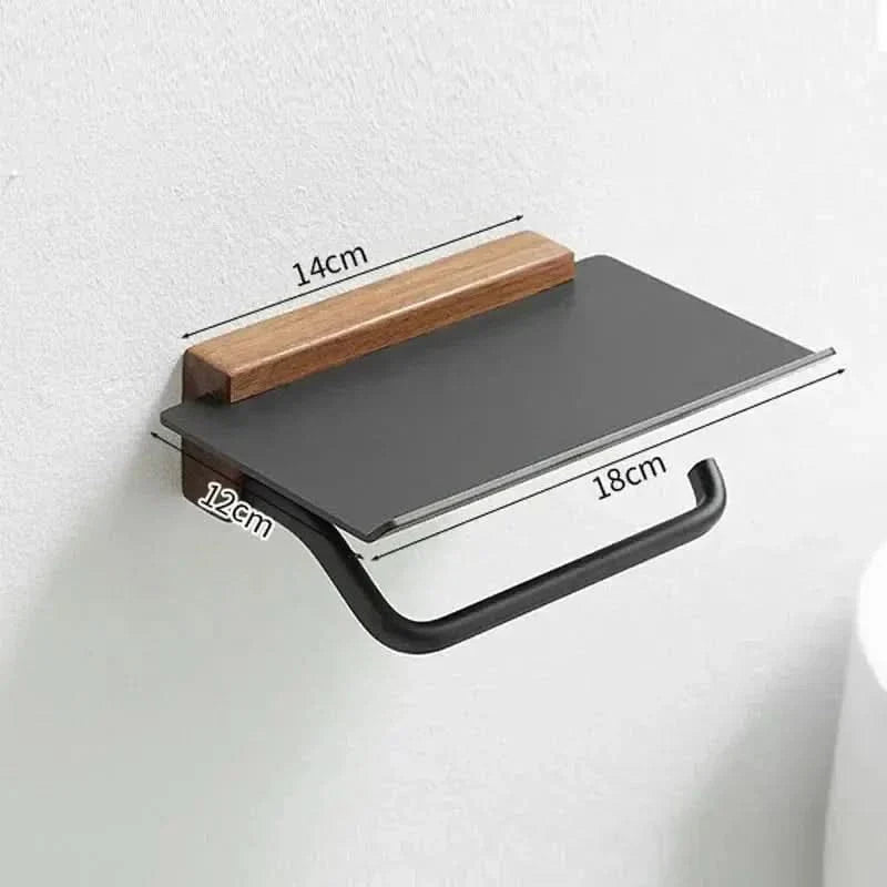 Suporte para Papel Higiênico Modelo Genova - Praticidade e Estilo para Seu Banheiro - Minha loja