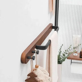 Porta Toalha para Banheiro Estilo Rústico - Elegância e Funcionalidade para Seu Banheiro - Minha loja