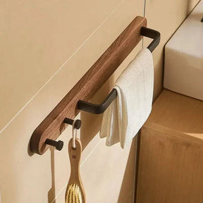 Porta Toalha para Banheiro Estilo Rústico - Elegância e Funcionalidade para Seu Banheiro - Minha loja