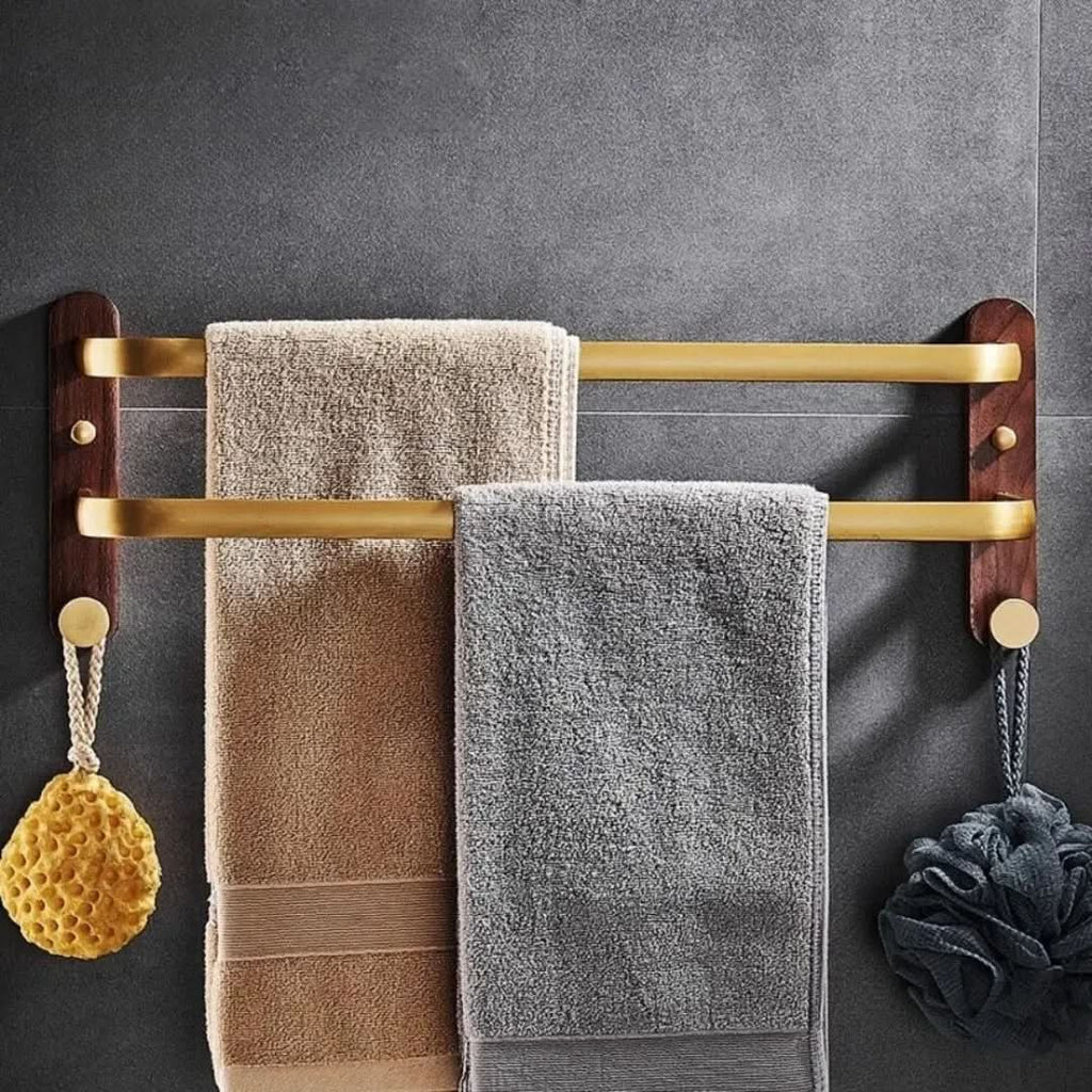 Handtuchhalter für Doppel- und Dreifach-Badezimmer aus Massivholz – Praktikabilität und Haltbarkeit für Ihr Badezimmer – Mein Shop