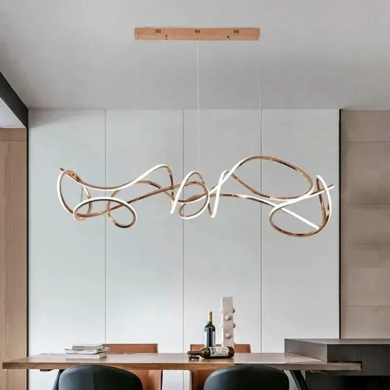 Lustre Moderno Pendente Para Sala De Jantar - Minha loja