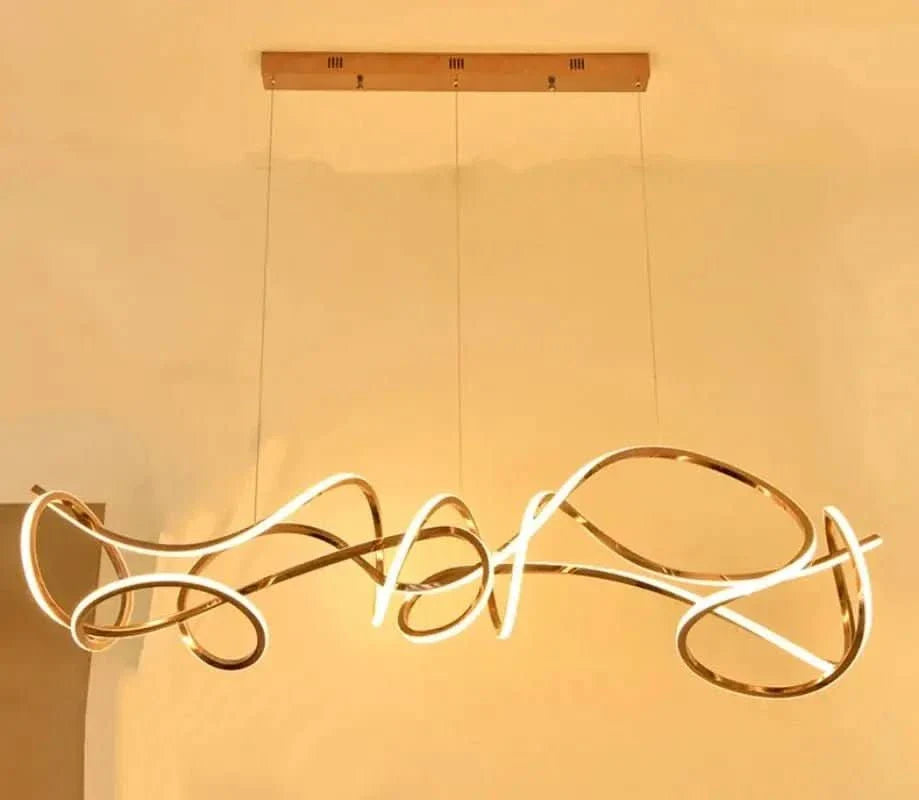 Lustre Moderno Pendente Para Sala De Jantar - Minha loja