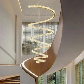 Lustre Circular Cristal Moderno Pendente Para Sala De Jantar - Minha loja