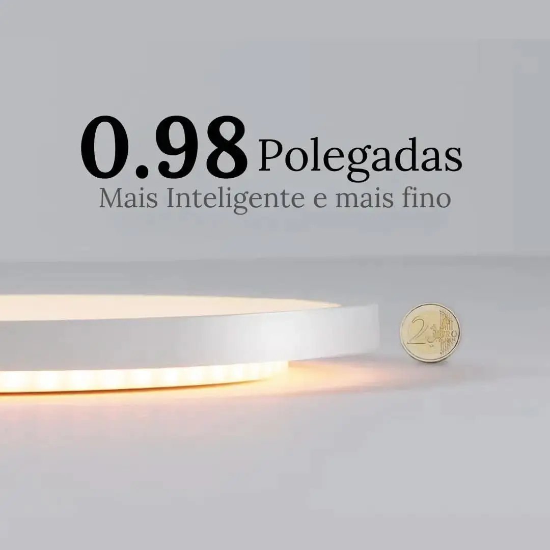 Intelligente runde LED-Plafon-Deckenleuchte – kompatibel mit Alexa und Google Home – Mein Shop