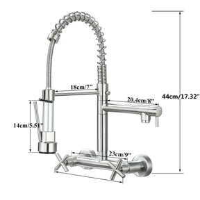 Torneira de Parede para Cozinha Gourmet Modelo Aura - Minha loja