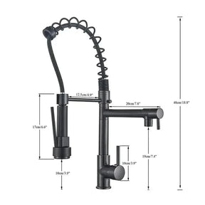 Torneira para Cozinha Gourmet Monocomando com LED Safira - Elegância e Tecnologia para Sua Cozinha - Minha loja