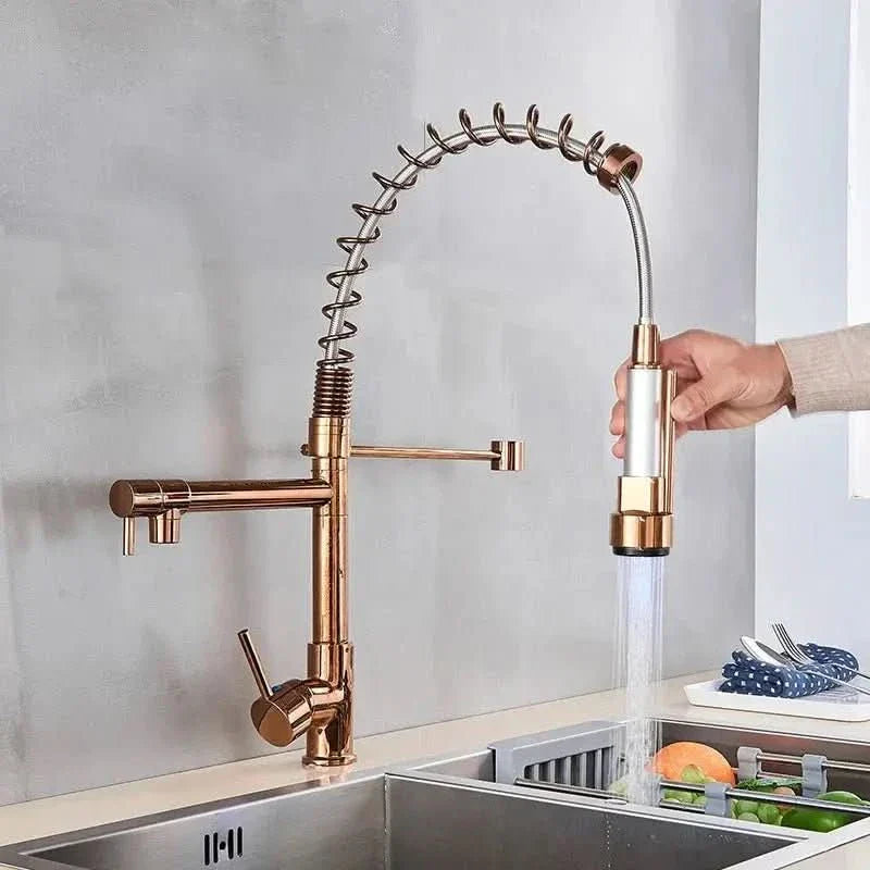 Torneira para Cozinha Gourmet Monocomando com LED Safira - Elegância e Tecnologia para Sua Cozinha - Minha loja