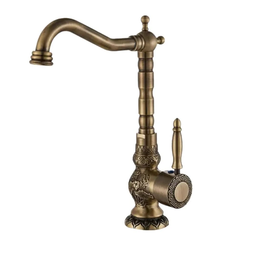 Torneira Monocomando Para Banheiro Modelo Antique - Minha loja