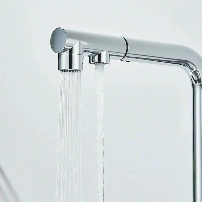 Gourmet-Küchenarmatur mit Filter, drehbares Modell mit doppelter Steuerung – Mein Shop