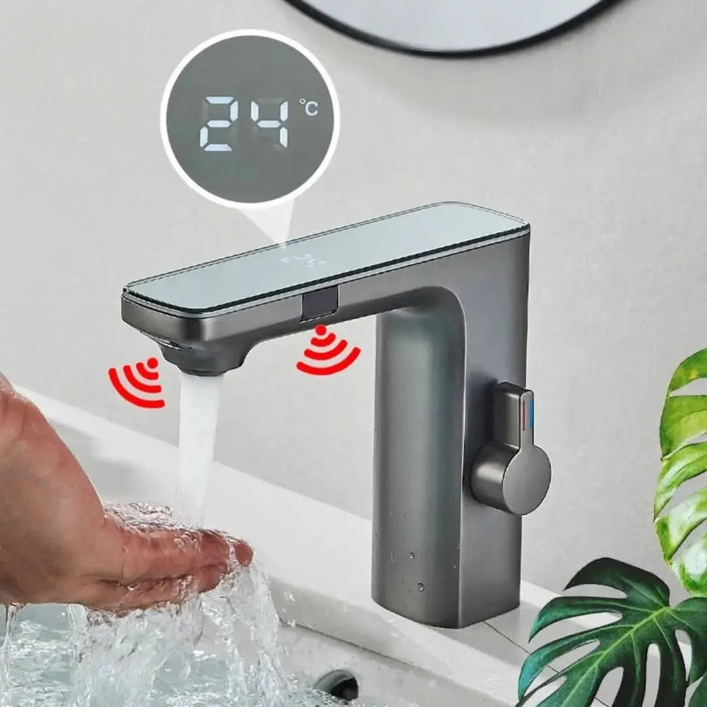 Moddy Einhebel-Badezimmerarmatur mit elektrischem Sensor - Mein Shop