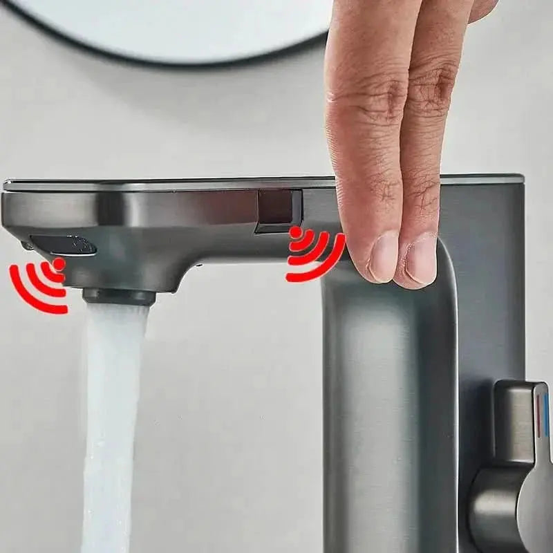 Moddy Einhebel-Badezimmerarmatur mit elektrischem Sensor - Mein Shop