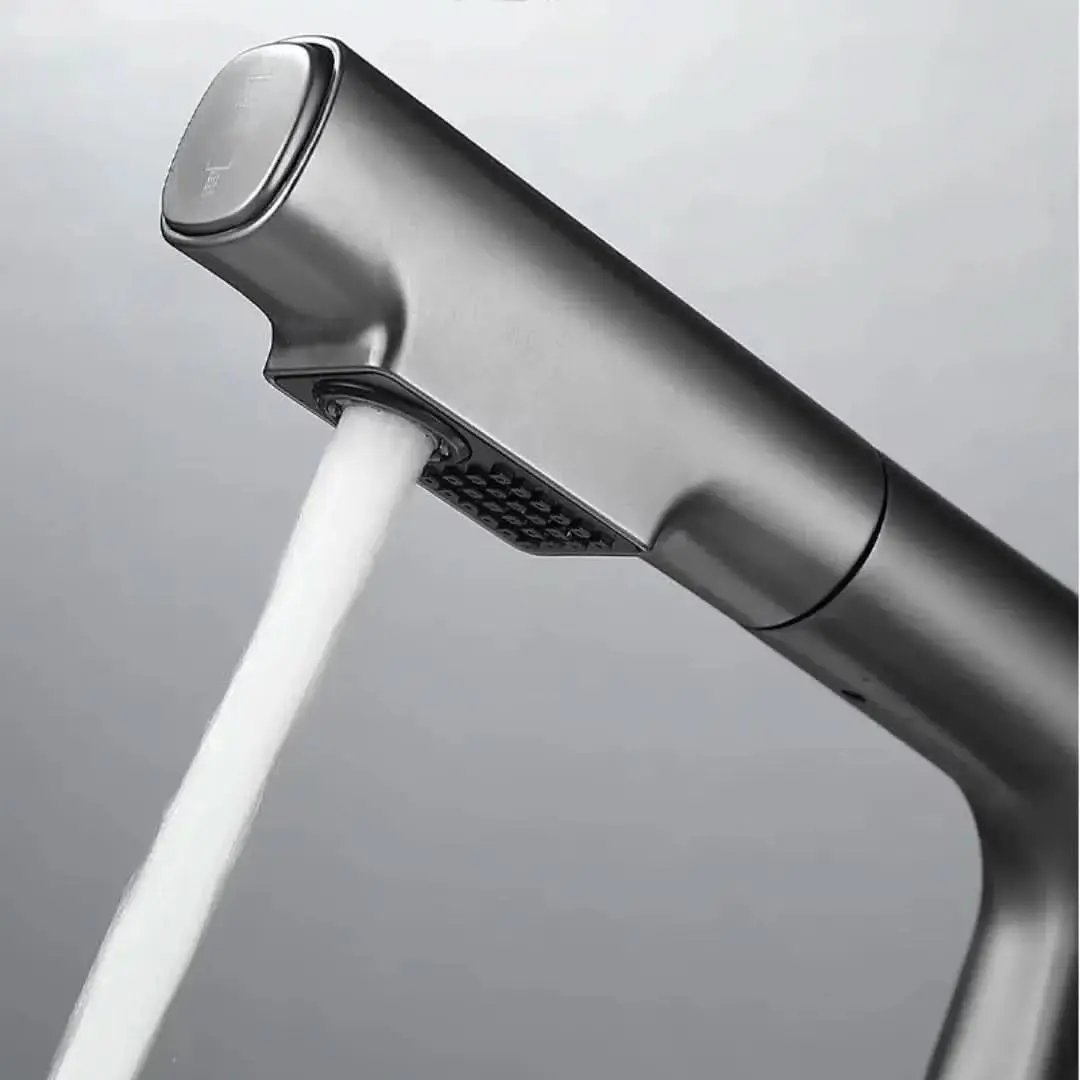 Angel Gourmet Ausziehbarer Einhebel-Badezimmerhahn – Mein Shop