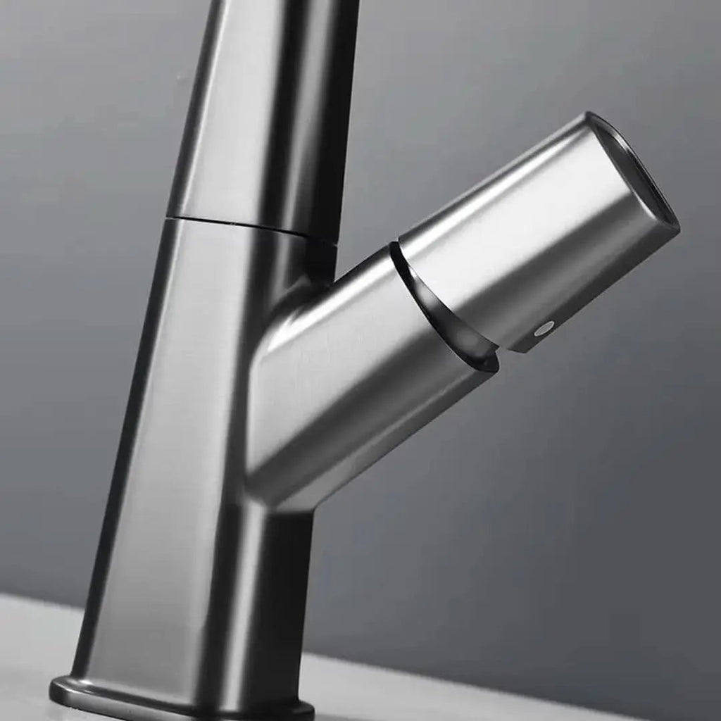 Angel Gourmet Ausziehbarer Einhebel-Badezimmerhahn – Mein Shop