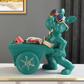 Escultura Decorativa Bulldog Francês Decorativo - Minha loja