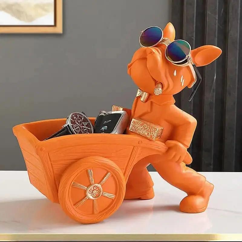 Dekorative Dekoskulptur Französische Bulldogge – Mein Shop