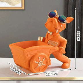 Escultura Decorativa Bulldog Francês Decorativo - Minha loja